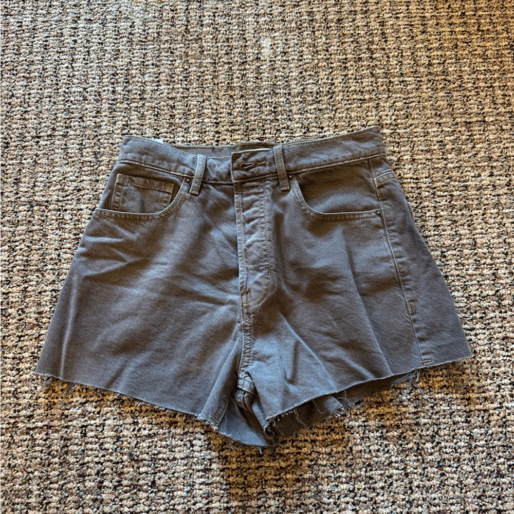 PacSun Charcoal High Waist Women's Shorts